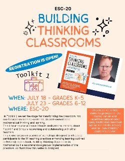 Building Thinking Classrooms flyer